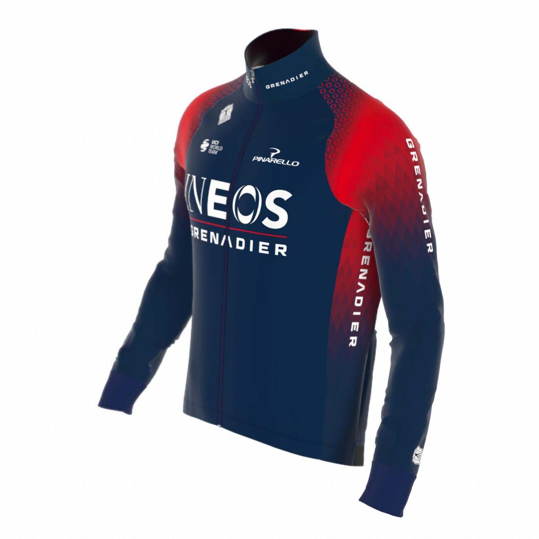 Campera Icon Tempest Oficial Ineos Grenadiers Azul